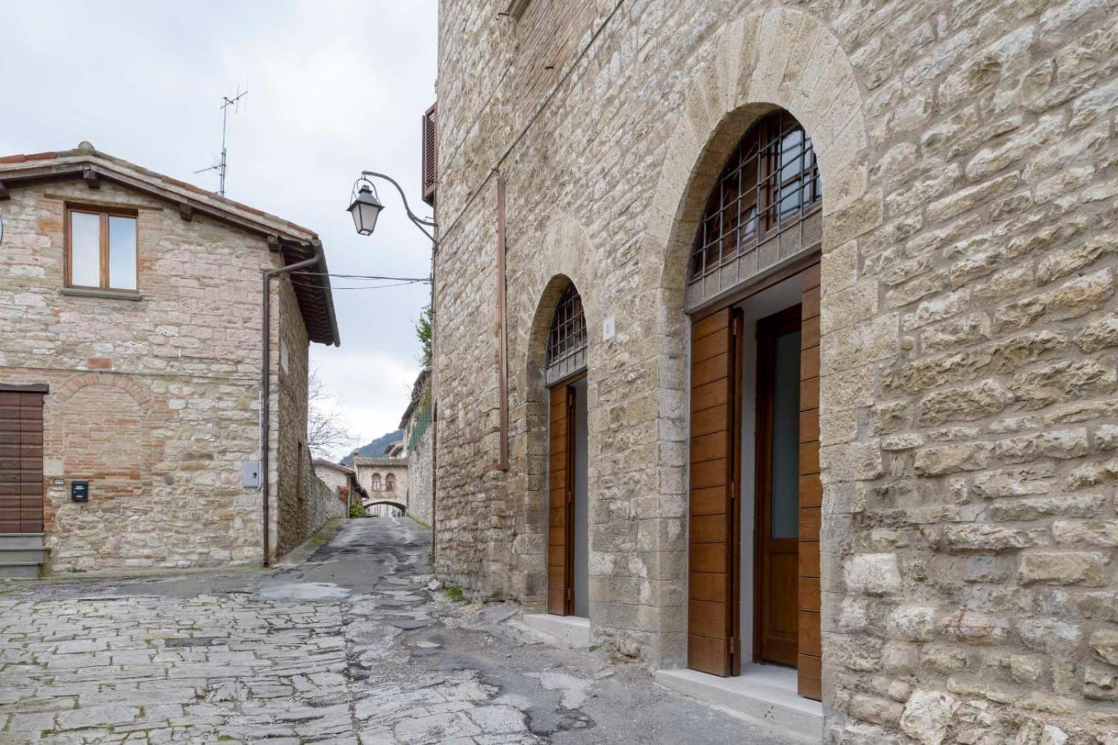 Casa Falcucci Gubbio Exterior foto